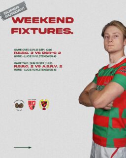 This weekend we wil have a mini-Super-Sunday at the Bears Cave. Both the seconds and thirds will be playing at home against other student teams. It is bound to be a great rugby Sunday, with an even greater third half!!❤️💚🏉
•
•
•
#RSRC #Rugby #bier #Studenten #studentrugby #rotterdamsestudenten #rugbynederland #nsrb #supersunday