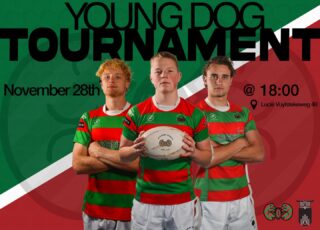 Friday the 28th of November the National Student Young Dog tournament will be held on the grounds of the RSRC! In collaboration with the NSRB we’ll make sure this years edition will be one for the books! 🍻❤️💚
•
•
•
#studentenrugby #kralingen #rotterdam #RSRC #nsrb #rugby #bier #openparty #rugbyparty #bozu
