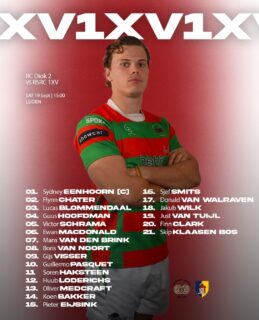 All 3 teams playing this weekend! Mini super Sunday on Sunday with our 2XV and 3XV playing home back to back. Come out and support❤️💚
.
.
.
#rugby #studentenrugby #rugbynederland