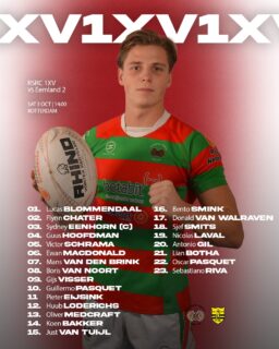 Two home games for RSRC this weekend versus Eemland! Come out and support❤️💚