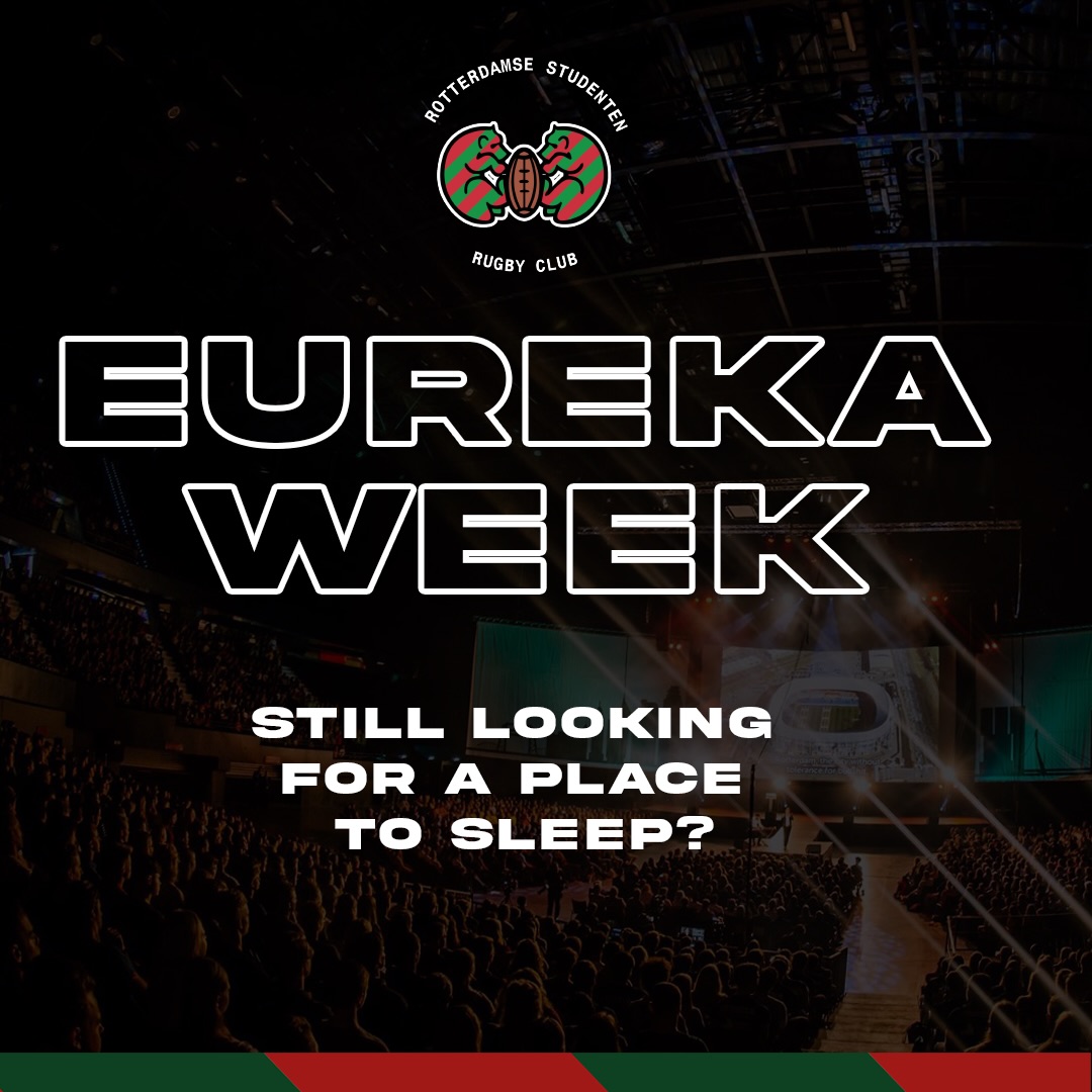 Don’t have a place to stay during the Eureka week? 

No need to worry, you can stay at one of two official RSRC houses. 

Message
Huize Corpsnetto (Ewan): +31 6 25 07 77 87
Casa Nacho (Stijn): +31 6 40 40 52 95

We look forward to having you ❤️💚