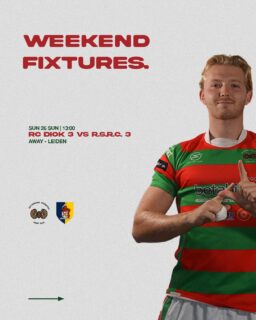 Last game for 3XV this Sunday!! Playing away against Diok 3. Stacked lineup and good weather, so it’s sure to be a lovely rugby Sunday ❤️💚🏉
•
•
•
#studentenrugby #rotterdam #rugbynederland #bier