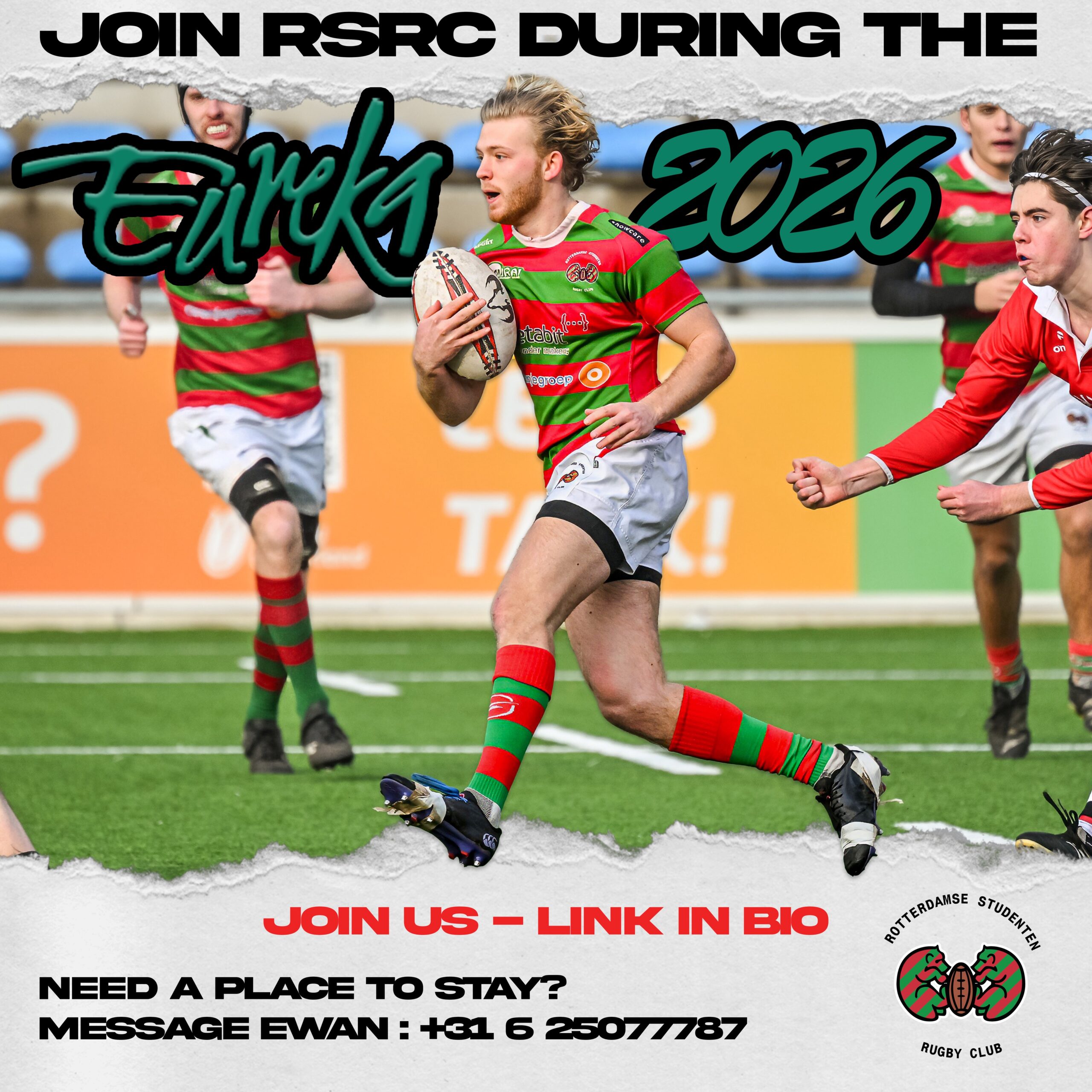 Eurekaweek is almost here and we’ll be ready for you.
We’re hosting 4 events this Eurekaweek:
Corpsnetto BBQ — Sun 16 Aug, 16:00
Bak Terras — Mon 17 Aug, 16:00
Open Training — Tue 18 Aug, 19:00
RSRC Open Party — Wed 19 Aug, 23:00
Sign up via the link in bio — add your number and we’ll add you to the WhatsApp group.
Need a place to sleep during Eurekaweek? Message Ewan: +31 6 25077787
See you there. ❤️💚